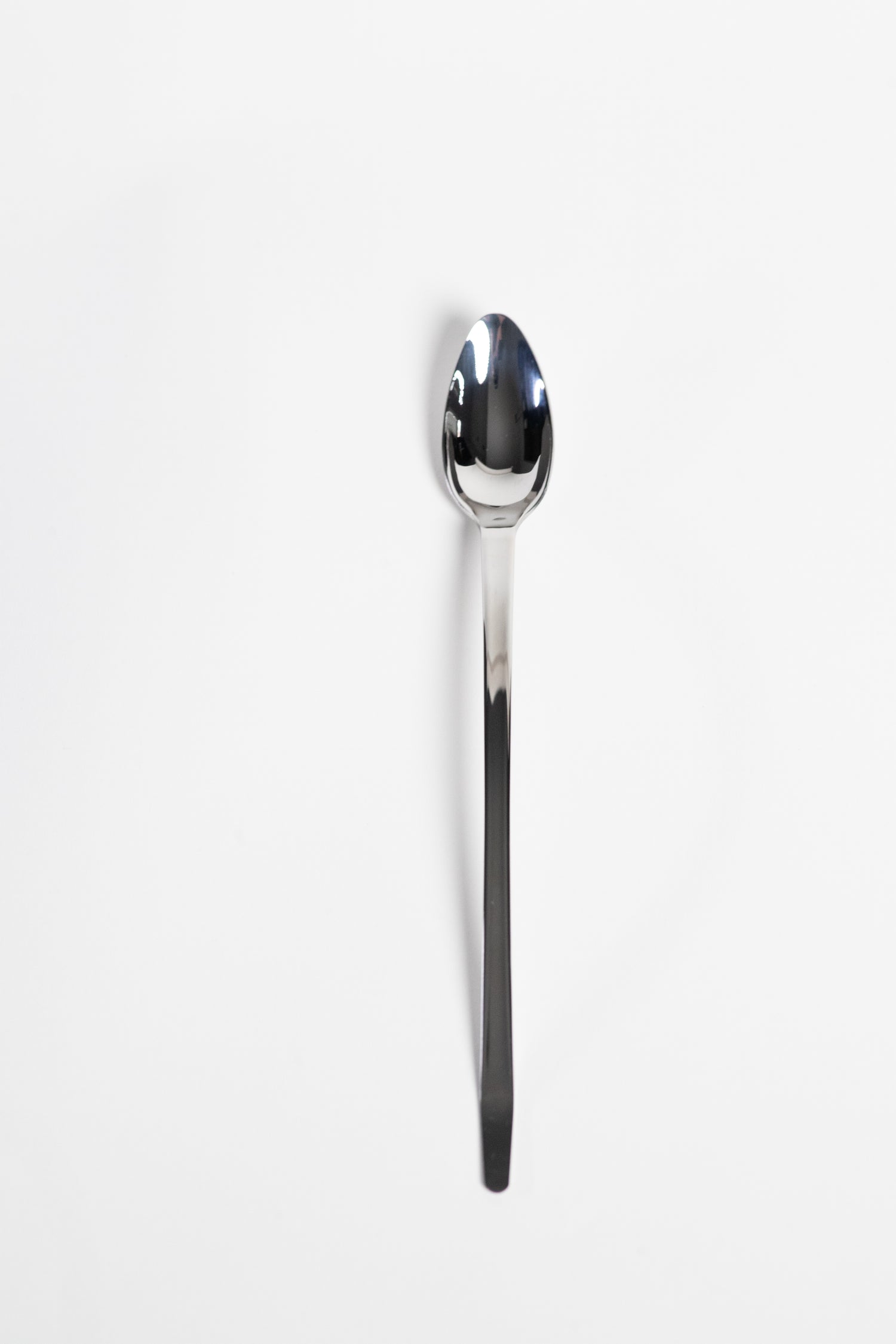 Triangle - Stainless quenelle shape spoon cm 3X20,5